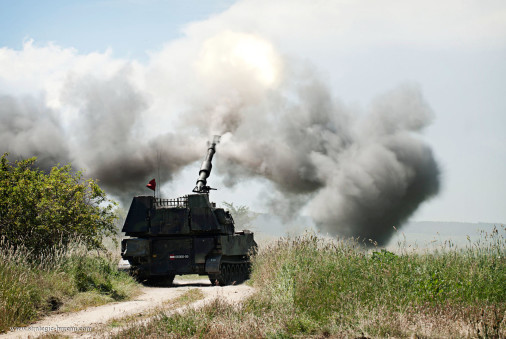 M109_artillerie_Autriche_A102_tir